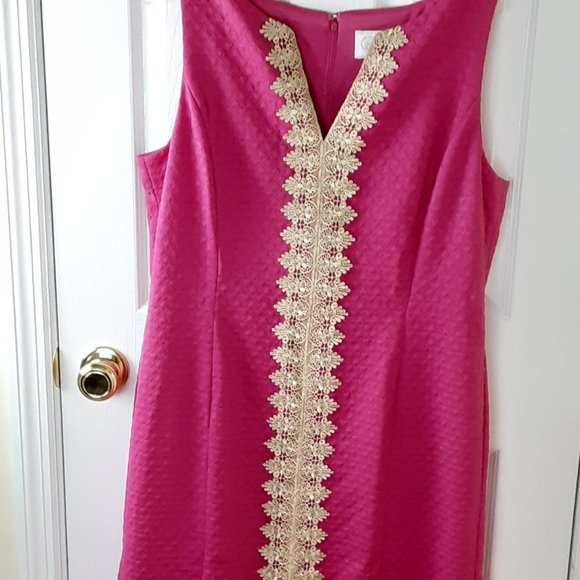 Pappagallo Dresses & Skirts - NWT Pappagallo Size 14 Hot Pink Sheath Dress